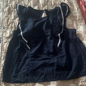 Navy blue shirt. New with tag. Banana Republic